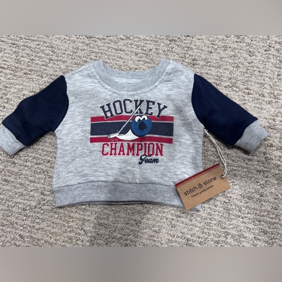 Other - Kids Grey Hockey Champion Sweatshirt